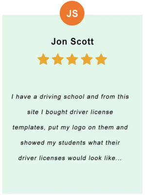 Jon Scott – feedback of our valued customer