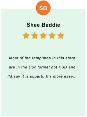 Shee Baddie – feedback of our valued customer