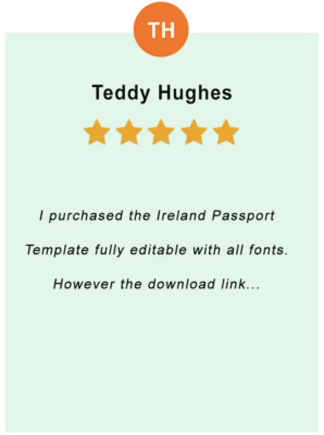 Teddy Hughes – feedback of our valued customer