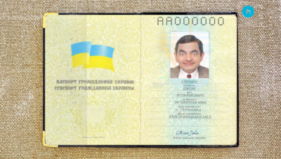 Ukraine passport PSDs, editable scan and photograghed picture template (1992-2016),2 in 1